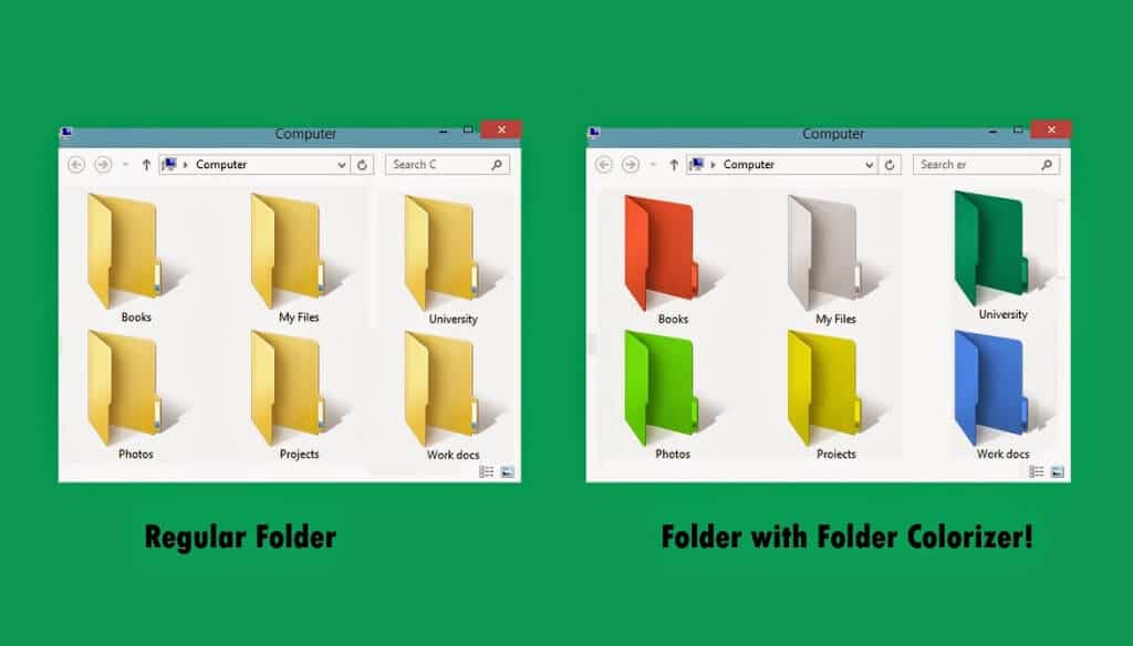 How to Colorize folders in Windows