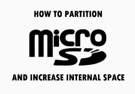 How To Create partition on SD card!