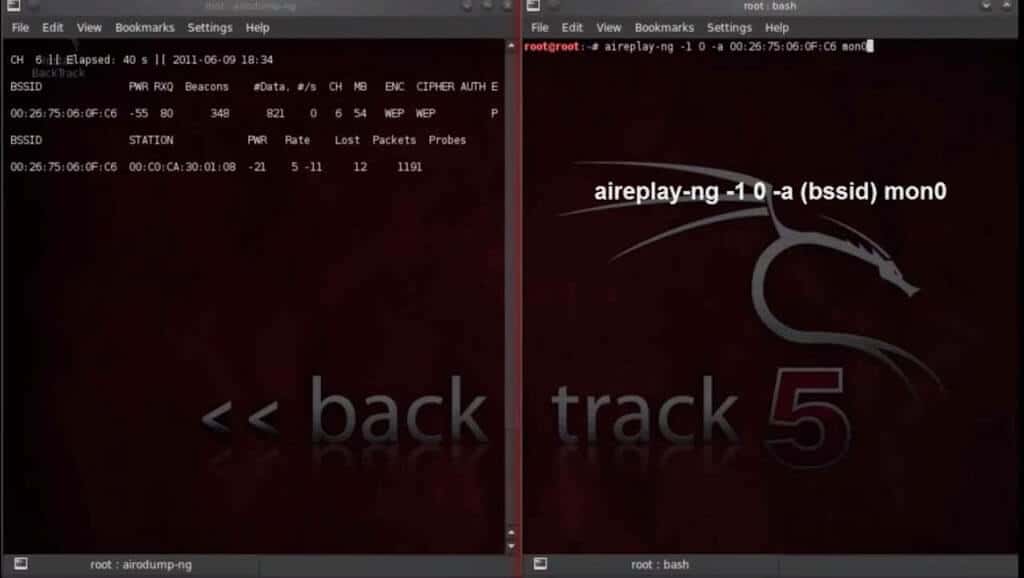 Взлом wifi backtrack 5