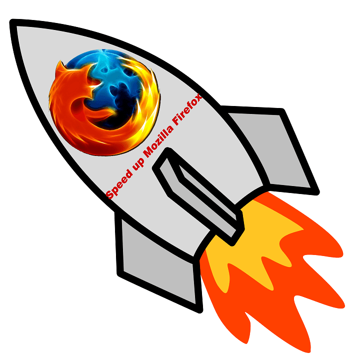 how to speed up mozilla