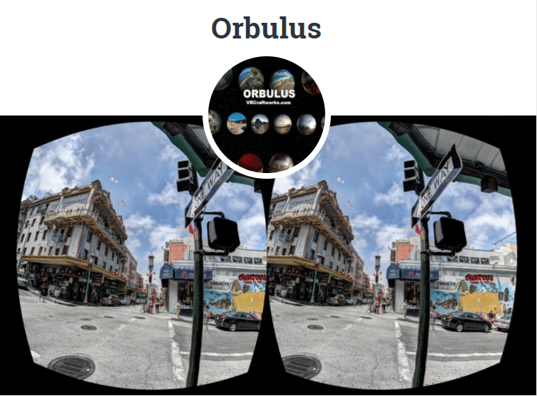 Virtual Reality apps for Android- Orbulus